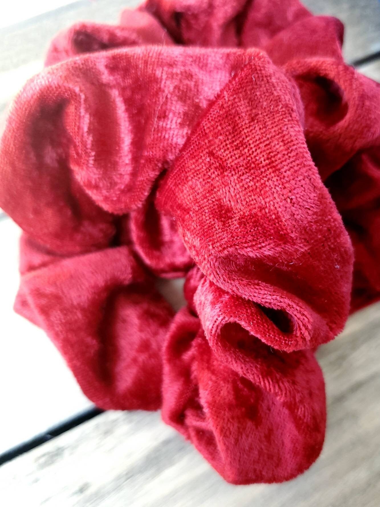 Red Velvet Scrunchie